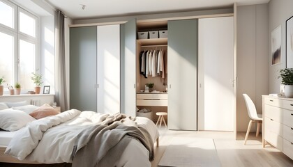 Scandinavian bedroom interior design bedroom