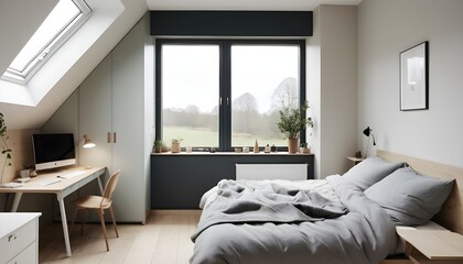 Scandinavian bedroom interior design bedroom