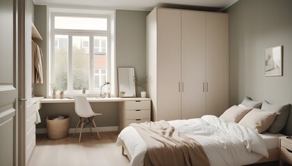Scandinavian bedroom interior design bedroom