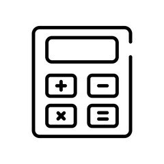Obraz premium Calculator Lineart