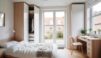 Scandinavian bedroom interior design bedroom