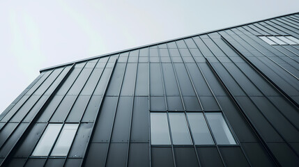 Modern office building appearance