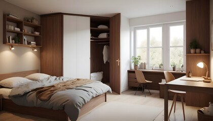 Scandinavian bedroom interior design bedroom