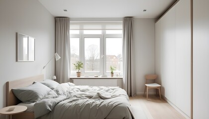 Scandinavian bedroom interior design bedroom