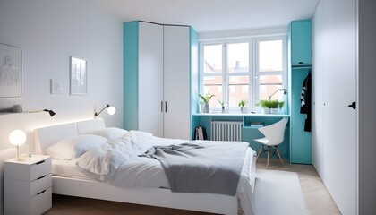 Scandinavian bedroom interior design bedroom
