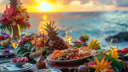 Tropical Alfresco Dining Awaits: A Culinary Journey Through Paradise