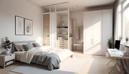 Fototapeta premium scandinavian interior design description