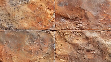 A detailed view of a tiled floor showcasing a luxurious marble texture