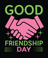 friendship day t shirt design 