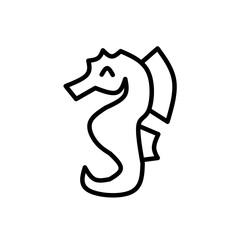 Stroke line icons set of animals. Simple symbols for app development and website design. Vector outline pictograms isolated on a white background. Pack of stroke icons