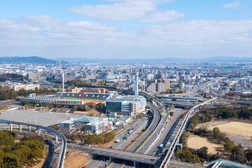 Fototapeta premium 吹田市の風景