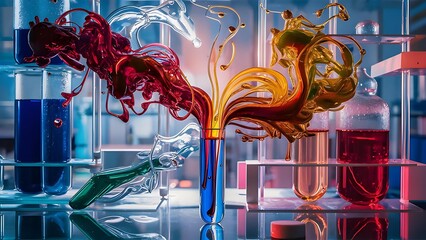 An impressive chemical reaction, photo - 10