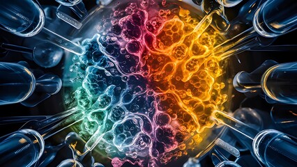 An impressive chemical reaction, photo - 7