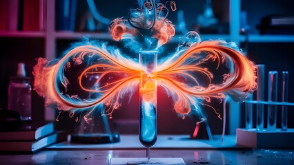 An impressive chemical reaction, photo - 6