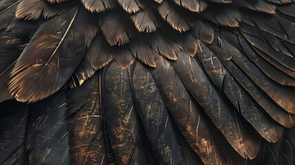 Eagle Feather Texture: A Detailed Look into the Majesty of Nature's Flight