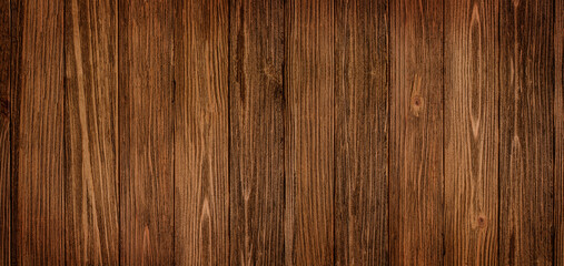 Old wooden plank banner background