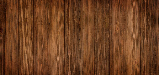 Fototapeta premium Old wooden plank banner background
