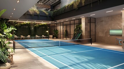 Luxury Club Tennis Court