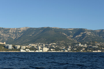 Fototapeta premium Sea view of Yalta. Crimea