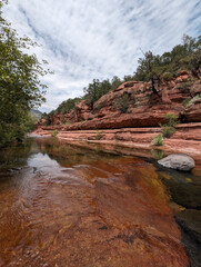 Slide Rock State Park near Sedona Arizona