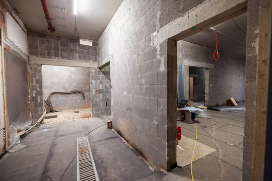 Neubau Baustelle im Rohbau
