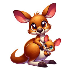 Cartoon Kangaroo