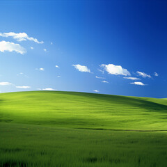 Obraz premium Windows XP style landscape photos