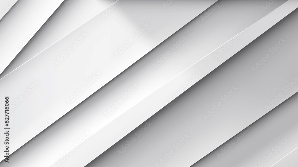 Poster grey white abstract background paper shine and layer element vector for presentation design. suit fo