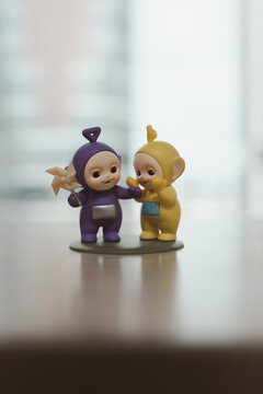 Bangkok, Thailand - May 25, 2024 : Teletubbies Companion Series Figures. POP MART