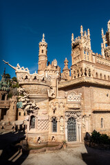 Colomares castle. Monument, in the form of a castle, dedicated to the life and adventures of...