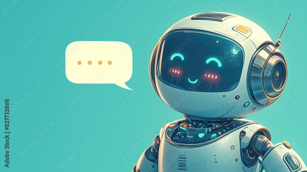 Poster the adorable robot is actively assisting individuals with a variety of tasks through the power of ar