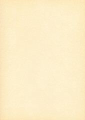 Vintage watercolor paper texture for background. Yellowed by time vertical rectangular sheet of paper with texture