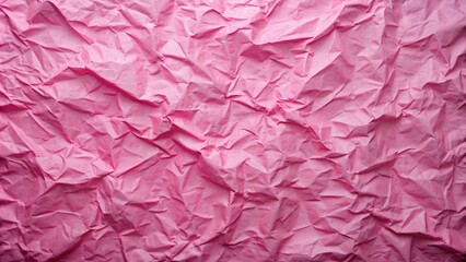 Fototapeta premium pink backgroud crumpled paper