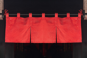 The curtain-like fabric that hangs in front of traditional Japanese restaurants and shops not only serves as a signboard, but holds a larger meaning,