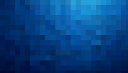 Gradient blue background. Geometric texture of light-dark blue squares. The substrate for branding,...