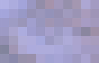 Gradient lilac background. Geometric texture from lilac squares for publication, design, poster, calendar, post, screensaver, wallpaper, postcard, cover, banner, website. Vector illustration