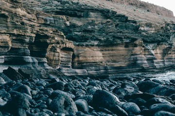 Rock formation on Teneriffa Island