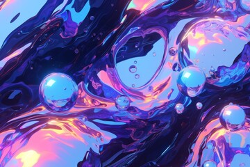 Water droplets in a world of wonder