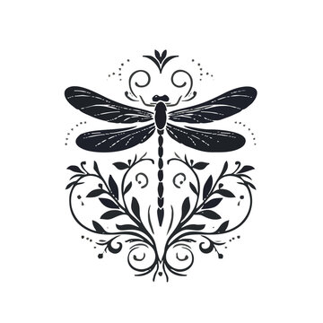 dragonflies simple vectorr
