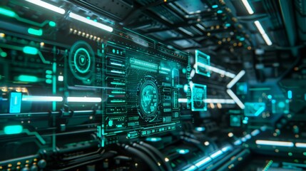 Advanced holographic computer interfaces display