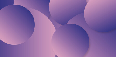 Abstract background with circles. Abstract minimal geometric light background design. 