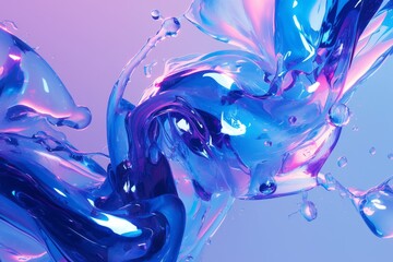 A tapestry of water droplets, a work of beauty