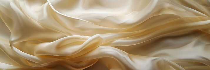 Fototapeta premium Cream fabric background