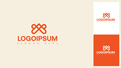 Modern Abstract Shapes Company Logo
