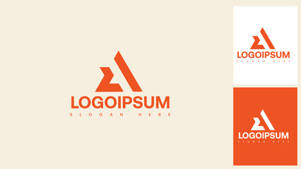 Modern Abstract Shapes Company Logo