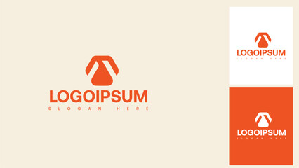 Modern Abstract Shapes Company Logo
