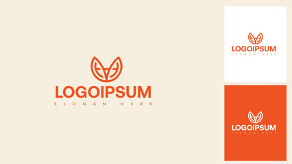 Modern Abstract Shapes Company Logo