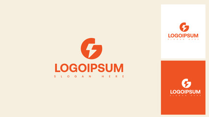 Modern Abstract Shapes Company Logo