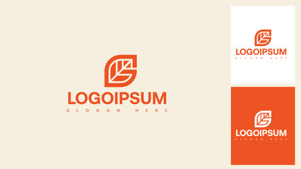 Modern Abstract Shapes Company Logo