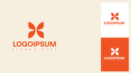 Modern Abstract Shapes Company Logo